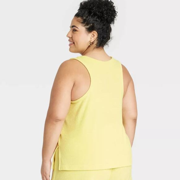 Bundle of 2 A New Day Terry Tank Tops Plus 2X NEW - Picture 3 of 8